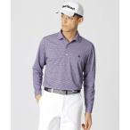 ショッピングSTUART ゴルフ 「GOLF」ジオメトリック柄プリントポロシャツ メンズ