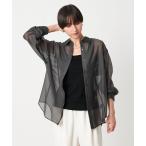 ショッピングARROWS ブラウス シャツ シアー シャツ -ウォッシャブル- レディース