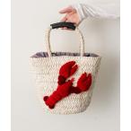 「ear PAPILLONNER」 かごバッグ FREE レッド系その他 レディース