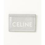 [CELINE] футляр для карточек ONE SIZE серебряный женский 