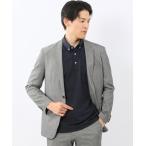 カジュアルスーツ 「ストレッチ ウォッシャブル イージーケア」タカキュー 2ボタンジャケット バーズアイモノトーン(セットアップ可能) メンズ
