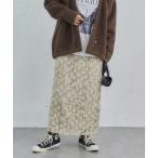 スカート モールレースタイトスカート