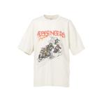 tシャツ Motorbike Messengers” Distressed T-