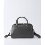 ボストンバッグ 「forksy.」「AULENTTI」DOLLARO ヴィンテージライクショルダー付きボストンバッグ レディース