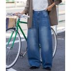  джинсы Denim Denim брюки Vintage обработка машина b Silhouette pe Inter Denim брюки [THE CRAFT CREW PRODUCTS] женский 