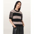 ニット セーター CLEM STRIPED KNITTED T-SHIRT | CLEM ストライプ ニット Tシャツ レディース