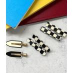 ヘアクリップ チェッカーヘアクリップセット