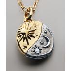 ショッピング星 チャーム サン＆ムーン メダリオン チャーム レディース メンズ