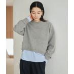 ニット セーター FOXブレンド ラメ フォルム ドルマン ニット プルオーバー レディース