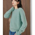 ニット セーター 「結論シリーズ」ふれてヘアリーニット レディース