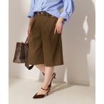 パンツ 「金子綾さん着用」Doeskinショートパンツ レディース