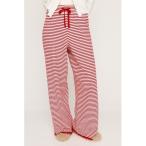 ショッピングボーダー スラックス パンツ BORDER KNIT RELAX PT ボーダー ニット リラックスパンツ 秋服 冬服 レディース