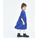 ショッピングティアード ワンピース ドットカットドビーティアードワンピース キッズ 子供服 女の子
