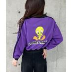  джерси LOONEY TUNES принт короткий джерси женский 