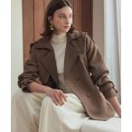 トレンチコート コート トレンチコート ミドル丈 ハーフコート 秋 冬 レディース
