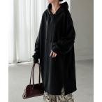 ショッピングチュニック パーカー ポンチチュニックパーカー レディース