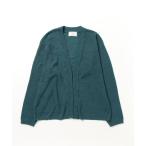 [green label relaxing] вязаный кардиган X-LARGE зеленый мужской 