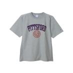 「Champion」 半袖Tシャツ MEDIUM グレー メンズ