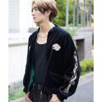 ブルゾン アウター THRIFTY LOOK / スリフティールック SOUVENIR GREENLAND BLOUSON 刺しゅう グリーンランド