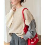 ニット セーター 限定展開　袖 クレイジー オーバー ニット プルオーバー レディース