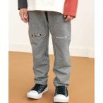 ショッピングSlip パンツ はたらくくるまワッペン刺しゅう切り替えパンツ(80~130cm) キッズ 子供服 男の子 女の子