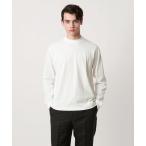 tシャツ SARROWS オーガニックコットン モックネック ロングスリーブ Tシャツ メンズ