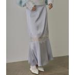 スカート 「HEIREN」ヴィンテージサテンナロースカート