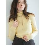 ショッピングタートル ニット セーター ウォッシャブルタートルニット レディース