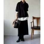 セットアップ 「WEB限定」ランタンスリーブフーディー＋タイトスカートセット レディース