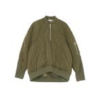 MA-1 HALF-ZIP TOP / MA-1ハーフジップトップ レディ