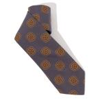 ネクタイ Seaward ＆ Stearn シルクプリントネクタイ