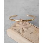  браслет SENTI HAMMERED FINE BANGLE GD Hammer do маленький браслет Gold мужской женский 