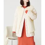 「acro」 コート フリ- アイボリー レディース