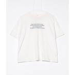 [DISCOAT] короткий рукав футболка M белый женский 