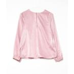 [VIS] длинный рукав блуза FREE Pink Lady -s