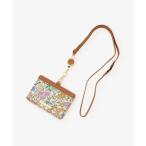 ショッピングパスケース パスケース コードリール付きIDケース/リバティプリント