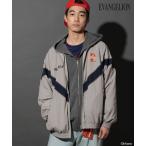 ブルゾン アウター 「EVANGELION(エヴァンゲリオン)」コラボ刺繍ナイロンブルゾン メンズ