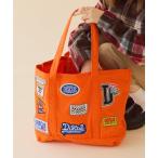 トートバッグ 「DISCUS」キャンバスワッペンBIGトートバッグ レディース メンズ