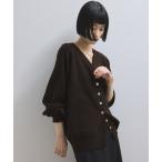 カーディガン 「WEB限定」カシミヤMIXメニーボタンカーディガン レディース