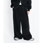 ショッピングパンツ スラックス パンツ SINGLE TUCK WIDE パンツ レディース