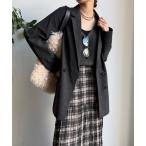 ジャケット テーラードジャケット ダブルブレストジャケット レディース