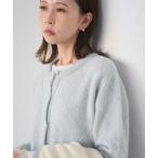 カーディガン ラメフェザーカーディガン レディース