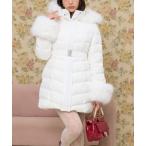 ダウンコート ダウンジャケット 「2025AW」「神くびれダウン」Aラインダウンワンピコート 秋服 冬服 レディース