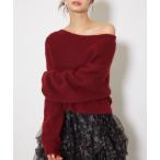 ニット セーター 「2025AW」オフショルニットトップス 秋服 冬服 レディース