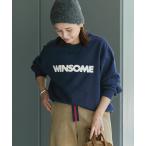 ショッピングネイビー トレーナー スウェット 「追加」WINSOME SWEAT レディース