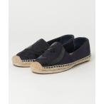 「TORY BURCH」 エスパドリーユ M ネイビー レディース