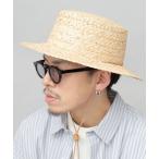 「ReqHatter」 ストローハット FREE ベージュ メンズ