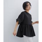 「ADAM ET ROPE'」 半袖カットソー FREE ブラック レディース