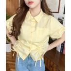 「moment+」 半袖シャツ L イエ