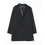 [NANO universe] Пальто Честерфилд M серый мужской 